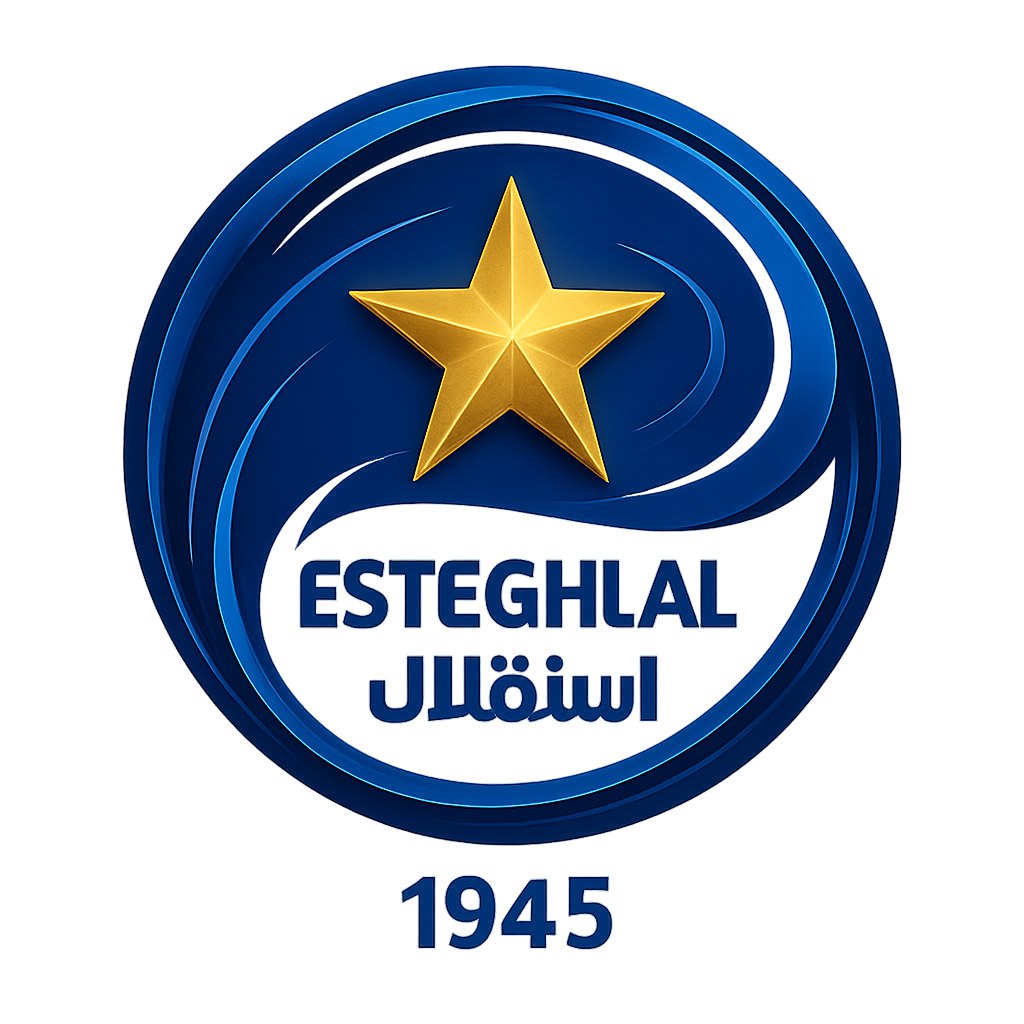 لوگوی جدید و خلاقانه برای باشگاه استقلال تهران که روحیه تیم و طرفدارانش را به نمایش بگذارد. طراحی شامل دو حلقه نمادین با الهام از حلقه‌های قدیمی لوگوی استقلال، اما با سبکی مدرن و سه‌بعدی. استفاده از ترکیب رنگ‌های آبی سلطنتی و سفید برای ایجاد حس پویایی و شکوه. در مرکز لوگو، یک ستاره پنج‌پر طلایی با افکت درخشان که قدرت و افتخار را نمایان می‌کند. در اطراف ستاره، خطوط منحنی پویا و هندسی که حس حرکت و انرژی را به تصویر می‌کشند. نوشتار 'استقلال' و 'Esteghlal' به دو زبان فارسی و انگلیسی با فونتی مدرن و قدرتمند در پایین لوگو، همراه با تاریخ تأسیس باشگاه (1945) به صورت برجسته. حس کلی لوگو نمادی از اصالت، اتحاد، و افتخار تیمی است که طرفدارانش عاشق آن هستند.