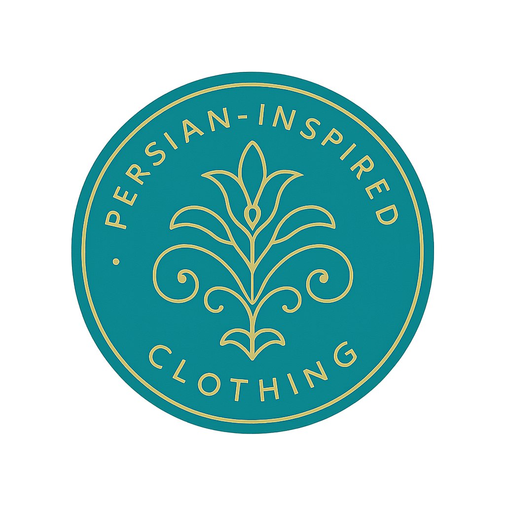 لوگو مینیمال، مدرن برای یک برند لباس با الهام از المان‌های ایرانی