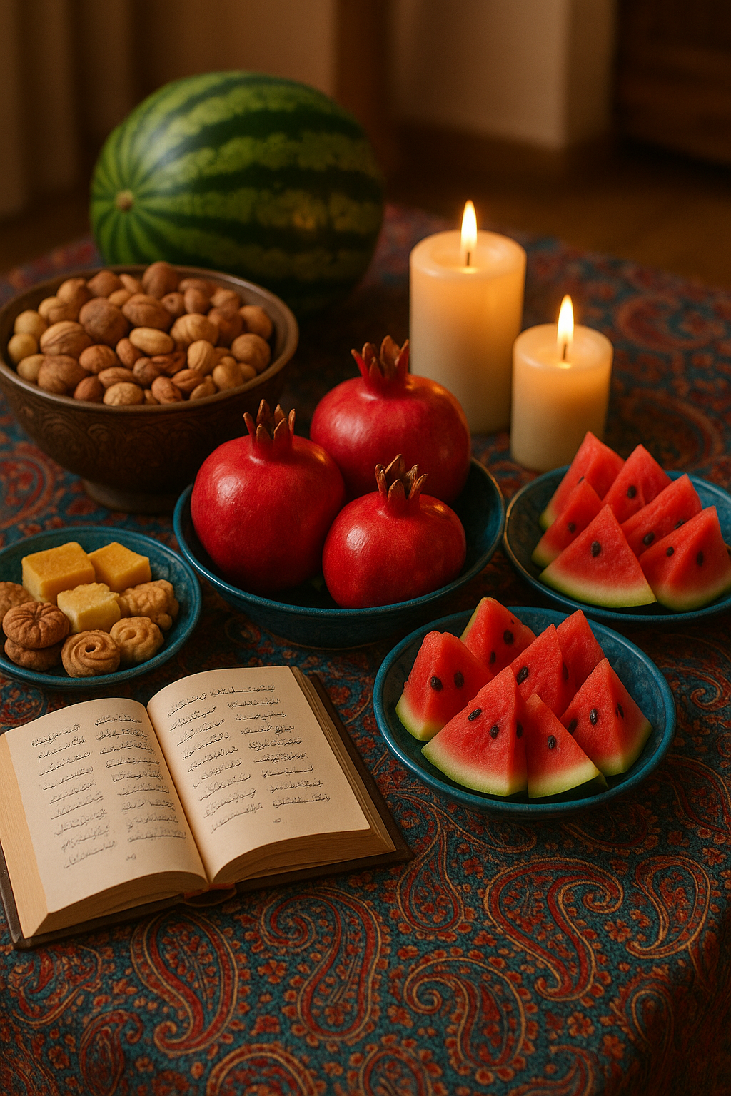 سفره یلدایی در ایران