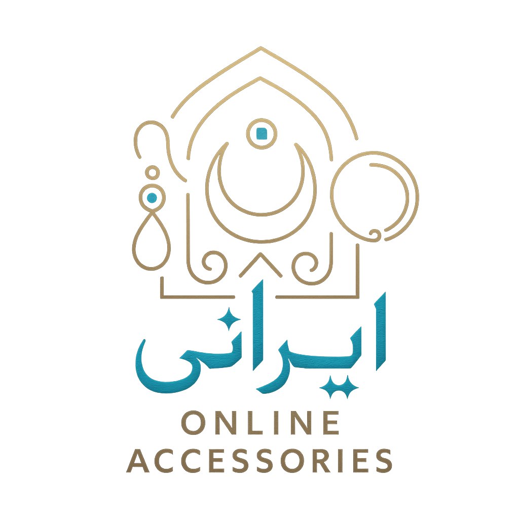 یک لوگوی مدرن و خلاقانه برای فروشگاه آنلاین اکسسوری ایرانی که از نمادهایی مانند گوشواره، گردنبند یا دستبند به همراه خطوط ظریف و مینیمال الهام گرفته باشد. طراحی باید حس مدرن بودن، اصالت ایرانی و جذابیت لوکس را القا کند. رنگ‌بندی شامل طلایی، سفید و فیروزه‌ای باشد تا ظاهری شیک و منحصربه‌فرد ایجاد کند.
